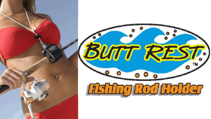 Butt Rest Fishing Rod Holder